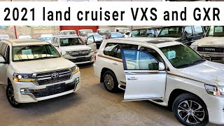 2021 toyota land cruiser VXS 5.7L and GXR 4.6L