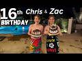 Chris &amp; Zac's 16th Birthday Party!