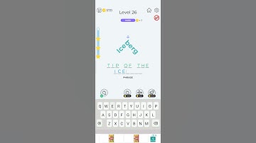 Dingbats level 26 iceberg solution