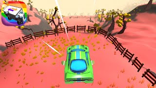 Crash Delivery! Destruction & smashing flying car! All Levels (Fly Stage 1-5) - Android,ios Gameplay screenshot 5