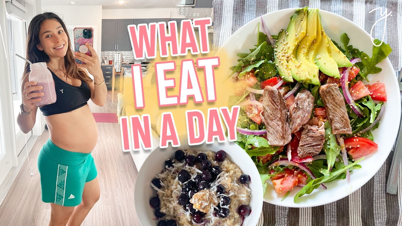 What I Eat in a Day PREGNANT at 24 Weeks🤰🏻