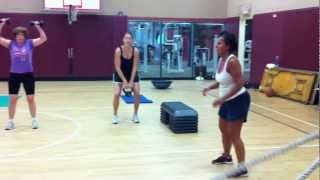 Bootcamp: This Medicine Ball Catch is SCARY!