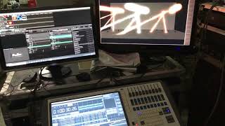 Testing timecodeshow with Resolume Arena