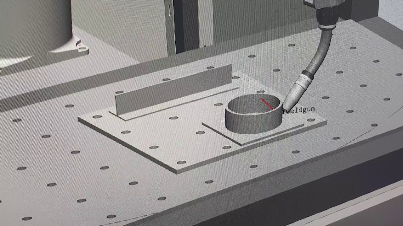 Robot Kursus Simulation - YouTube