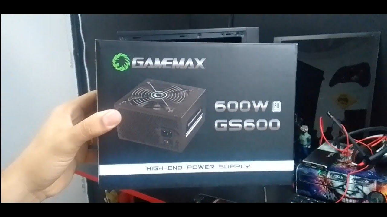 FONTE GAMEMAX GM600 REV2.0 - UNBOXING @GamemaxBrasil 