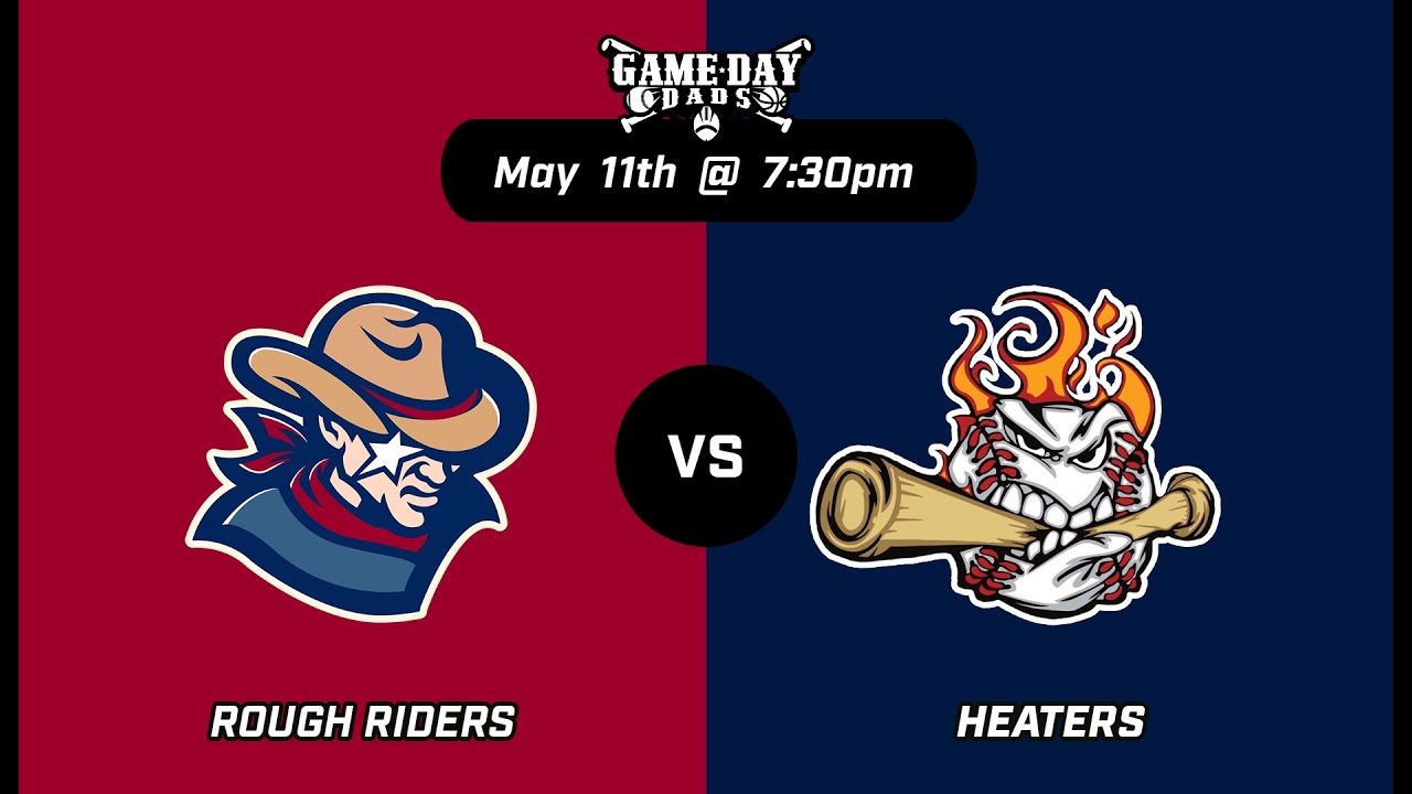 Rough Riders vs Heaters (2023 8U Baseball) YouTube