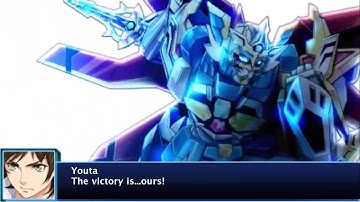 Super Robot Wars BX - Glitter Falsaber All Attacks (English Subs)