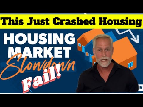 This Just Crashed the Housing Market – Not Good