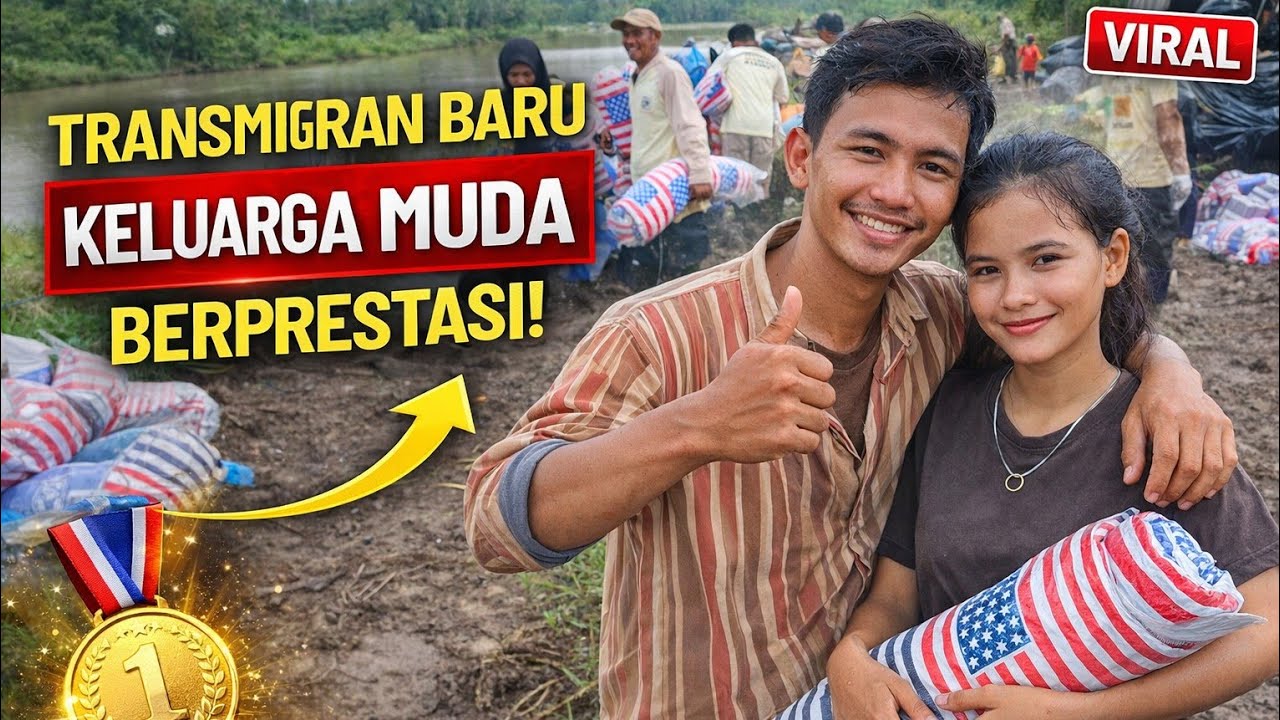 SEMANGAT BARU GOTONG ROYONG TRANSMIGRAN BARU AMBIL JATAH FASILITAS TANJUNG BUKA SP 10 transmigrasi 