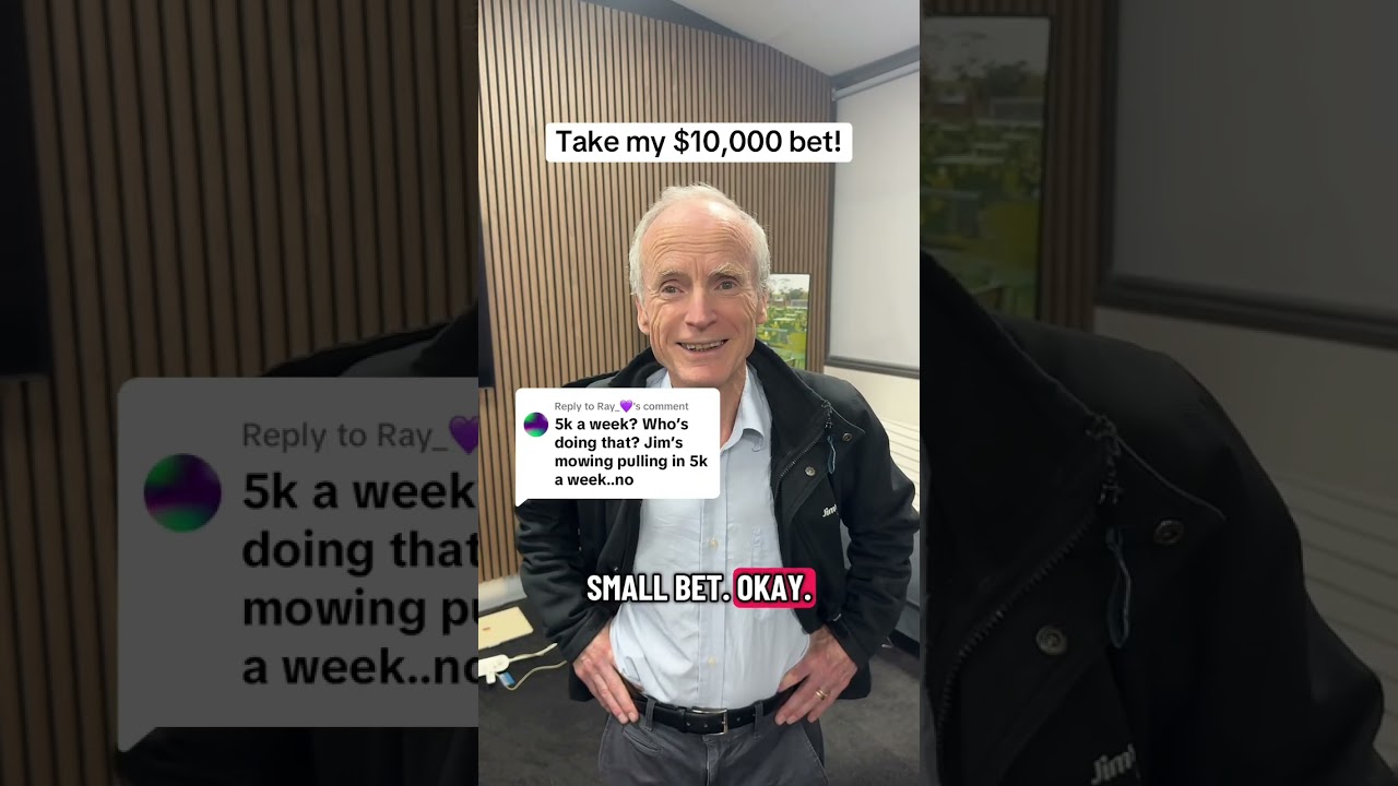 💜 Take my bet? #jimsgroup #jimsmowing #franchise #franchising #franchiseopportunities