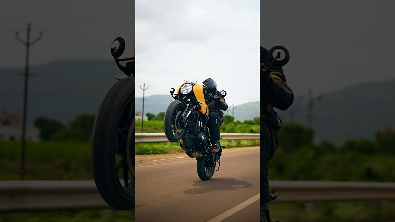 Triumph Thruxton 400 for you.