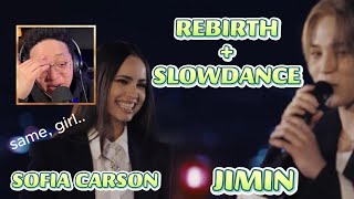 Reacting to Rebirth + Slow Dance by Jimin of BTS feat, Sofia Carson | FIRST TIME REACTION