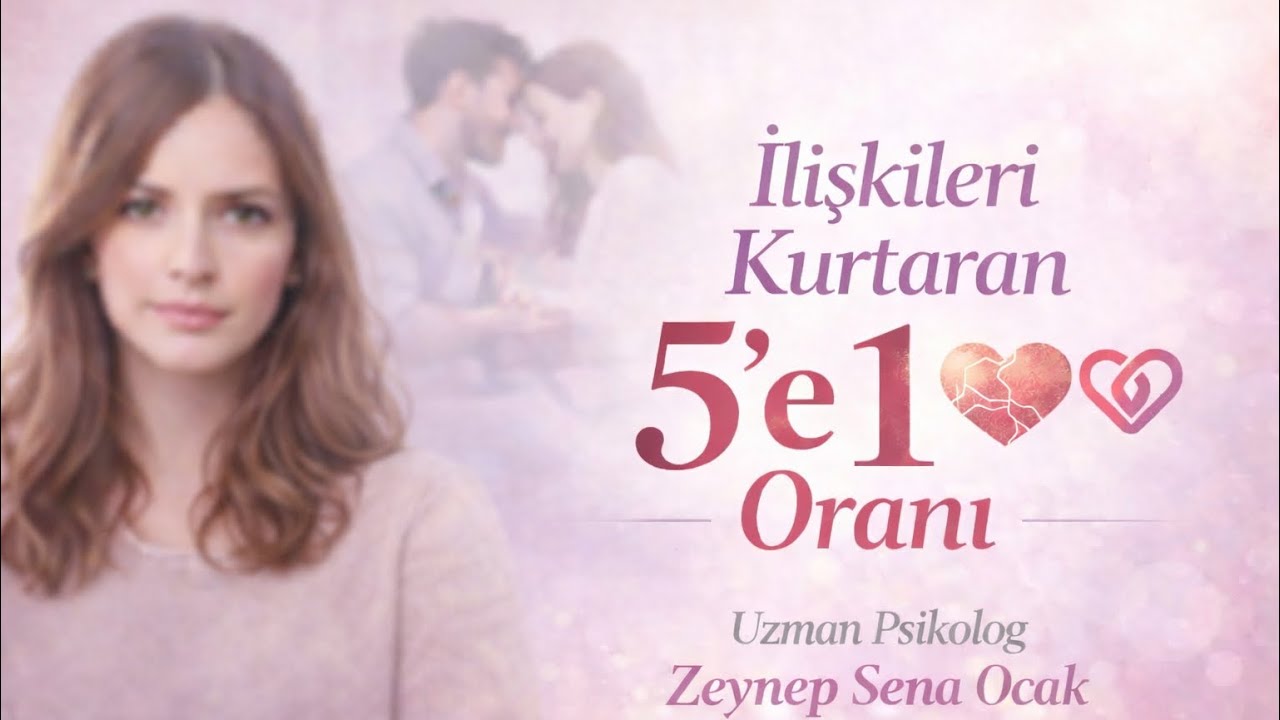 İlişkileri kurtaran 5'e 1 oranı #psikoloji #evlilik #ilişkiler #sinirbilim #çiftterapisi