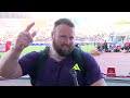 "I've got a lot of juice in the tank" - Tom Walsh on his 6th place finish at the Diamond League