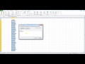 Tutorial - Microsoft Excel Remove Duplicates