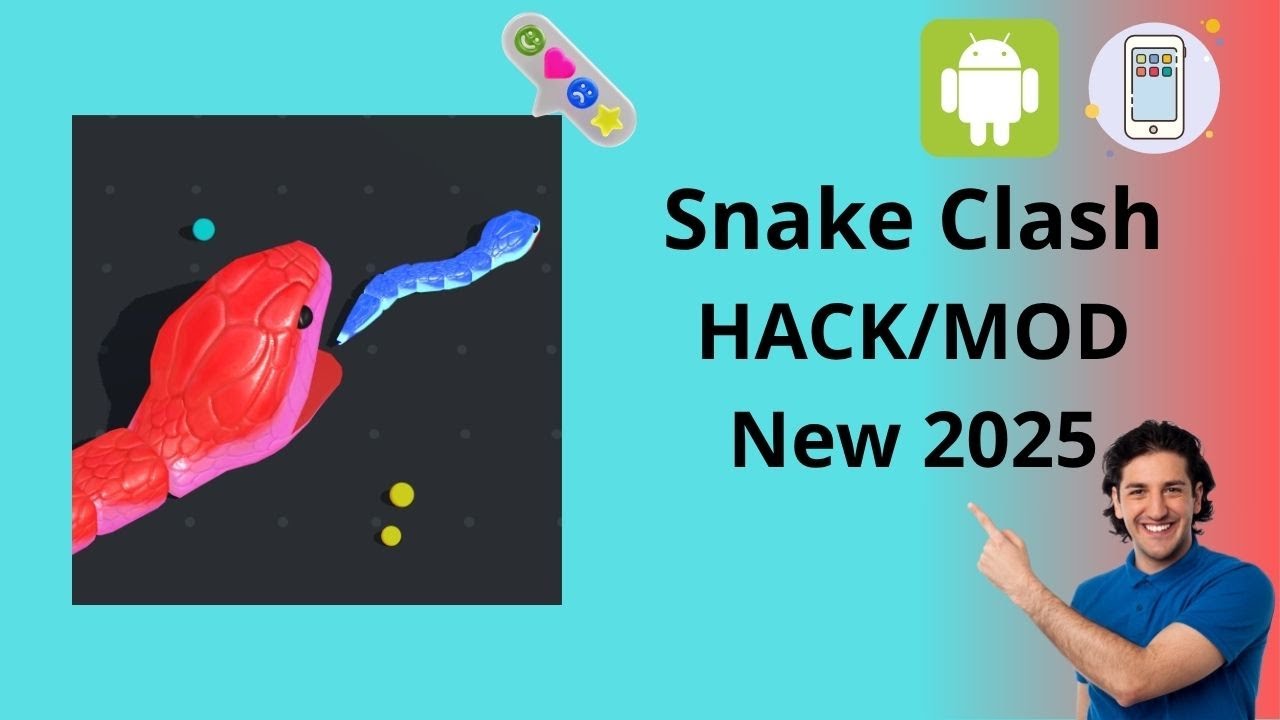 Snake Clash Hack 🙀 Snake Clash Mod Apk Unlimited Coins & Gems 2025 🙀 Android & iOS.