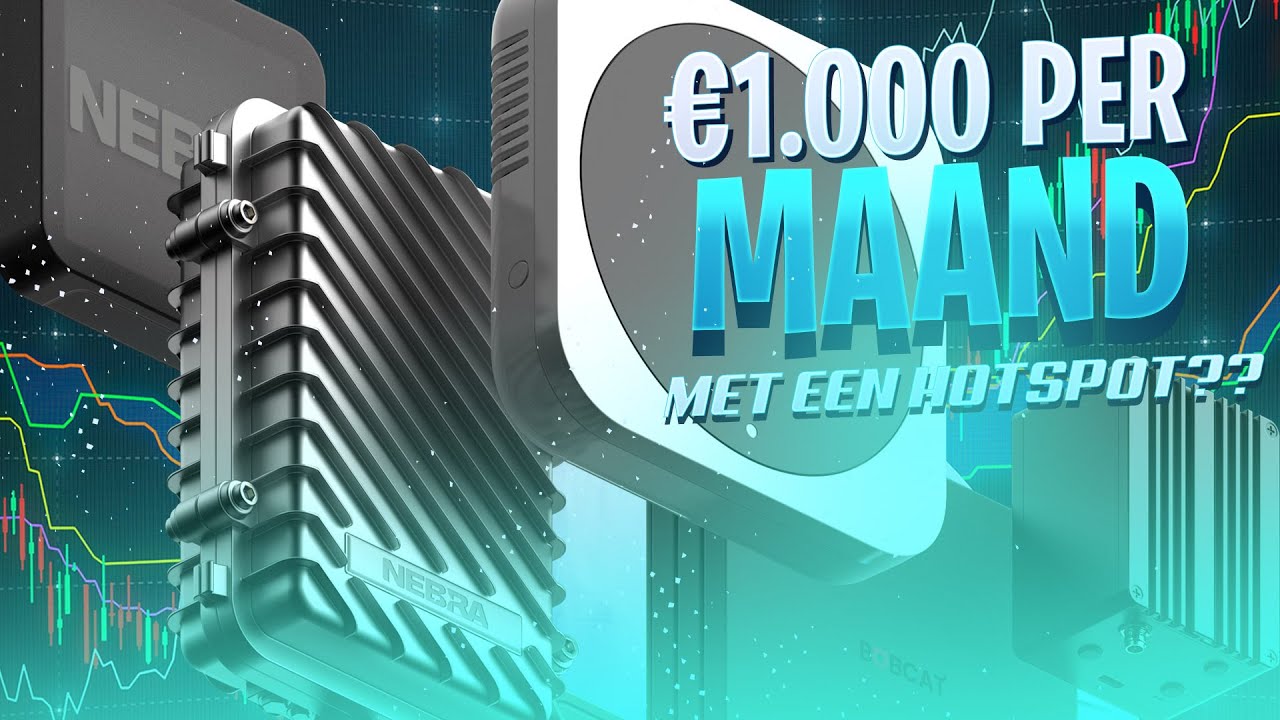 HOE KAN JE MAKKELIJK 1.000€ per maand verdienen met een HOTSPOT?