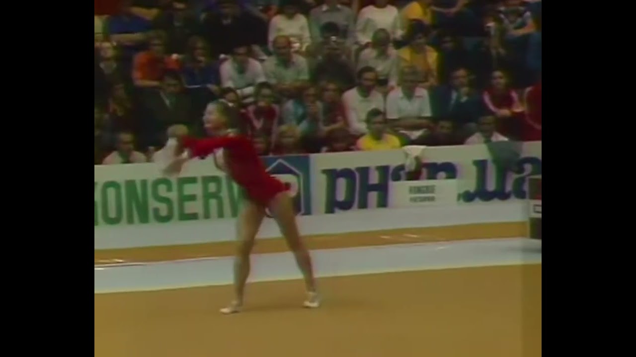 Lyudmila Turishcheva URS - 1974 Worlds Team Finals Floor Exercise