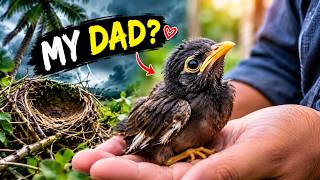 He Thought a Human Was His Dad… Then Everything Changed 🥺🐦