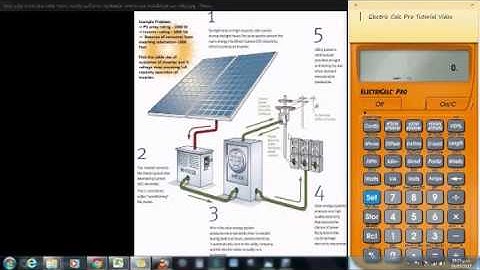 Solar Panel Installations - Cable Sizing and Voltage Drop Calculation of a Solar Panel Installation