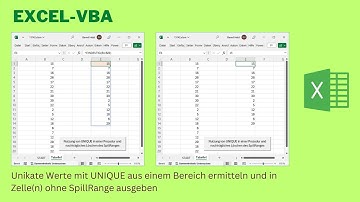 Video 375: Excel VBA: Eindeutige Werte per Makro filtern – ganz ohne Duplikate!