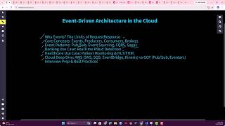 9. Event-Driven Architecture in Cloud | Kafka, EventBridge, Pub/Sub, CQRS & Event Sourcing