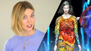 The Time I Walked in Alexander McQueen With My Dress on Backwards | Fashion Stories | Karlie Kloss