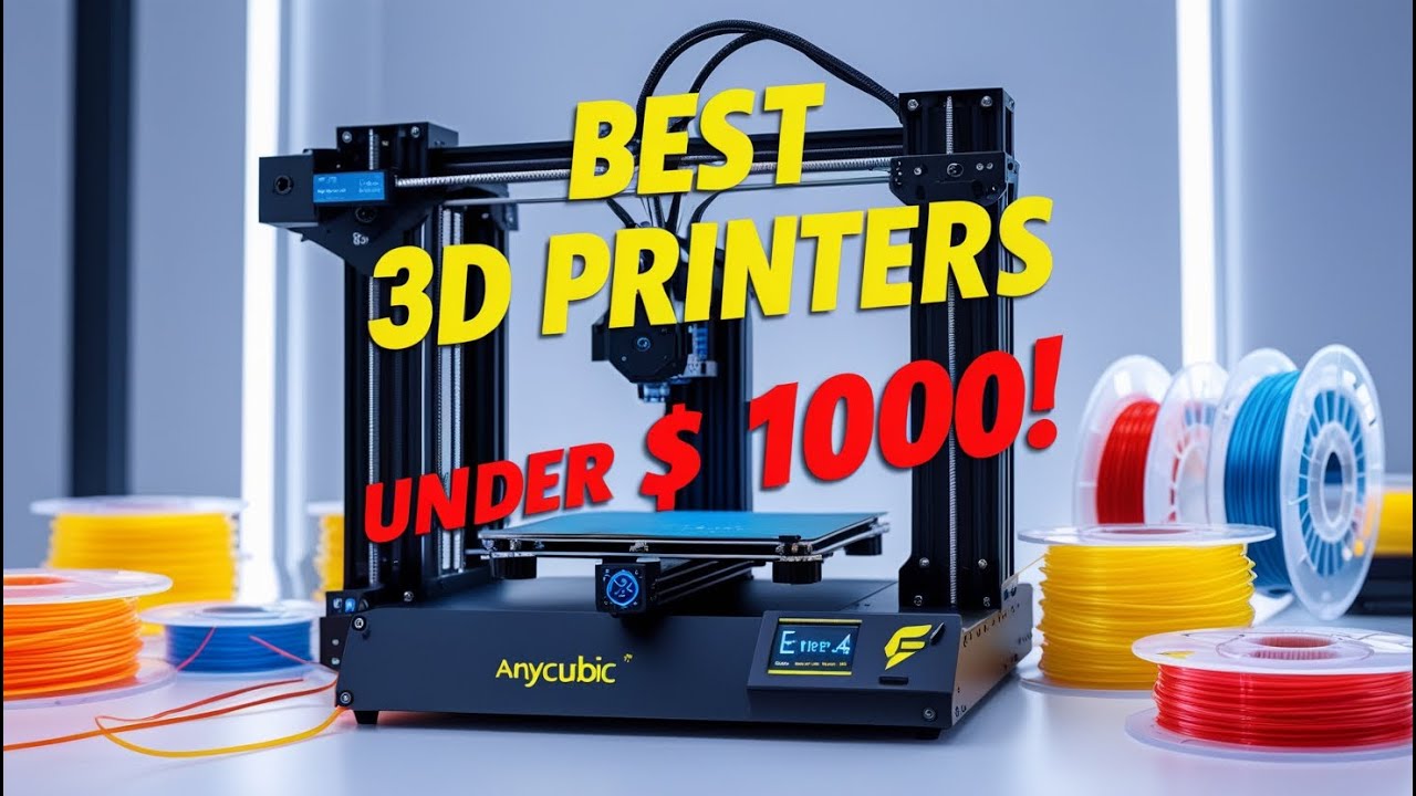 ✅5 лучших 3D-принтеров до 1000 долларов в 2025 году
