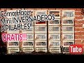 Como hacer Mini INVERNADEROS APILABLES RECICLADOS!!! Y GRATIS!!