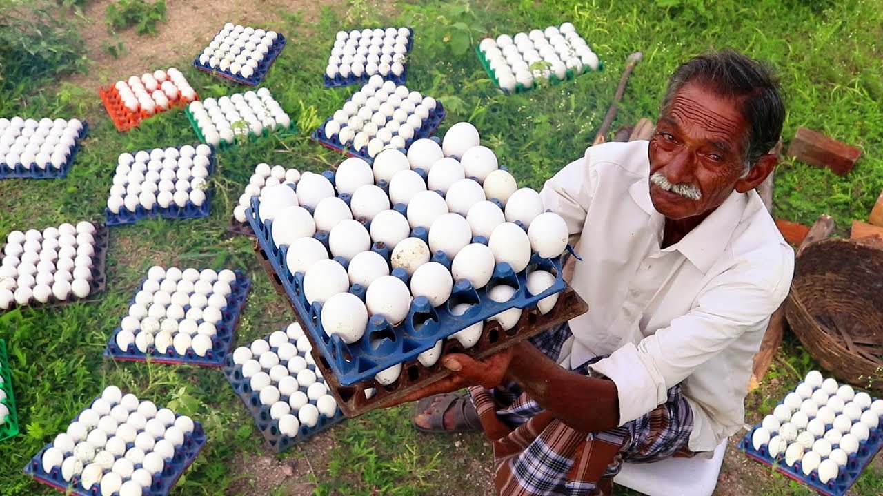 Egg Curry |  Used 1000 Eggs Cooking By Our Grandpa | 1000 Eggs Gravy Donated Homeless