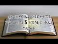 በእግዚአብሔር እንድትታመን የሚያደርጉህ 5 የመፅሀፍ ቅዱስ ክፍሎች የእግዚአብሔር ቃል የመጽሐፍ ቅዱስ ጥቅሶች Words Of God Bible