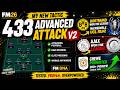 FM26 433 Advanced Attack V2 Tactic Tested | 100+ Points, UCL Glory &amp; League Titles