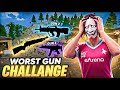 Worst Gun Challenge 😭Only Trash Guns= Booyah?#ffshorts #freefire #freefiremax