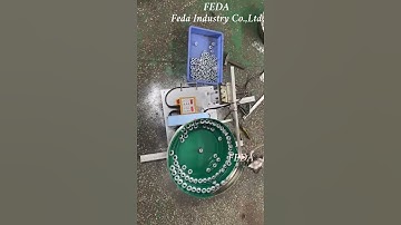 Customized vibrating bowl with linear feeder can be used for sorting material and automatic feeding