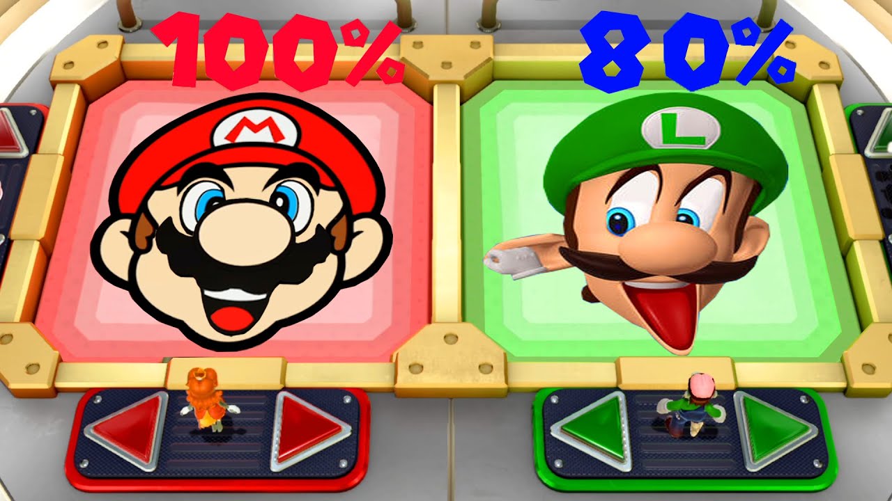 Super Mario Party - All Minigames With Mario (Master Difficulty)