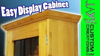 Make An Easy Display Cabinet   117