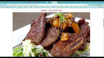 Giới thiệu website quản lý nhà hàng và giới thiệu các món ăn đò án đầy đủ chức năng 2022