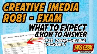 R081 Exam - What to expect & how to answer questions to get top marks!