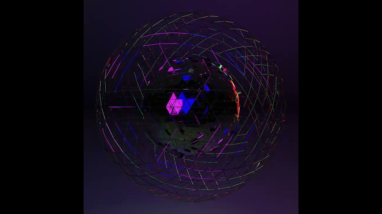 Abstract Art: Chromatic Orbit