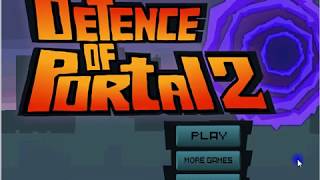 Defense of the Portal 2 (Full Game) screenshot 1