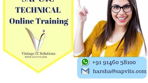 SAP C4C Technical Demo| SAP C4C Technical Online Training