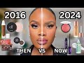 2016 vs 2024 makeup tutorial  transforming makeup trends