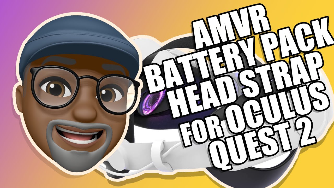 AMVR Head Strap for Oculus Quest 2 with Rechargeable Battery Pack- Unboxing & Demo