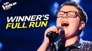 champion who literally took home prize voice kids journey