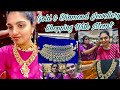 Gold & Diamond Jewellery Shopping With Mom!?|Got a Diamond Bracelet & Earrings For Myself|LVLOG!?|