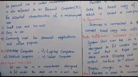 Grade 5 Compter (Unit 2) (Modern Computers) (Part II) (Exercise|Q/A) (Sadiq Publishers)