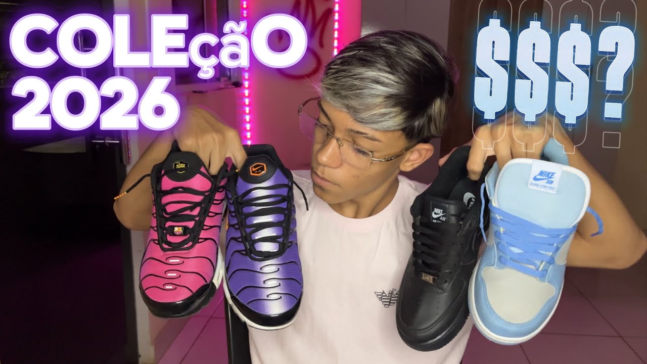 VOCÊ USARIA ALGUM DESSES TÊNIS? 👟👀 | Minha coleção