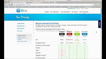 sFax Review - Fax Over Internet Service