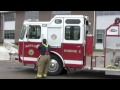 Fire alarm interrupts Norton ribbon cutting