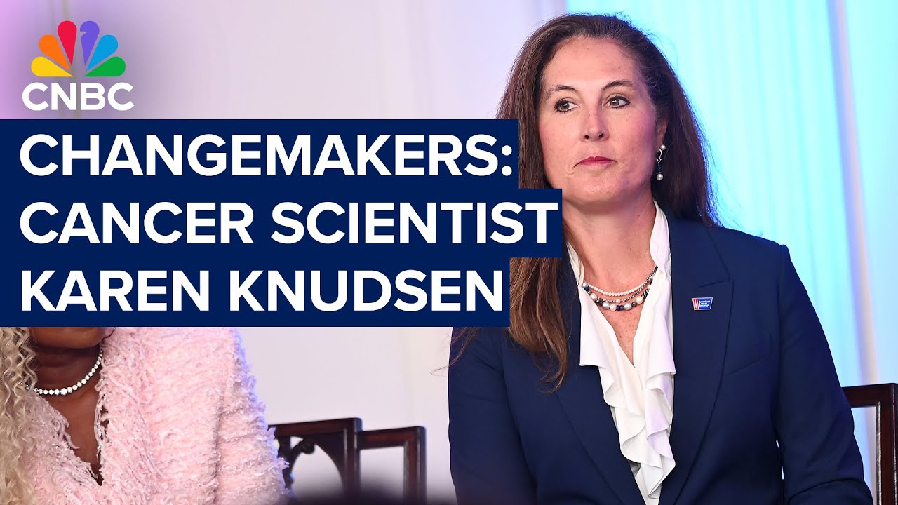 CNBC Changemakers: Parker Institute CEO Karen Knudsen on race to cure cancer